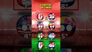 CANADÁ EN LA COPA ORO FEMENINA 2024 countryballs [upl. by Bayard196]