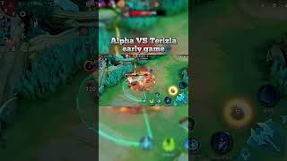 Alpha real counter hero² tebal☠️ mobilelegends [upl. by Lobel465]