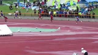 2017 山形県中学校陸上競技選手権 男子共通4×100mリレー 決勝 [upl. by Airak260]