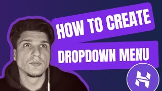 How Do I Create Dropdown Menu On Hostinger Website Builder [upl. by Namdor949]