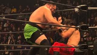 AEW Dynamite 2024 Samoa Joe in AEW vs in WWE wwe aew shorts wrestling explore viralvideo 4k [upl. by Yanad]