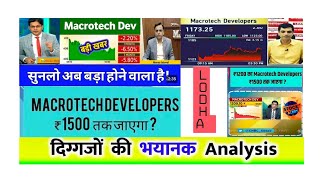 Macrotech developer share latest news Macrotect developer Lodha share news target 2025  Macrotech [upl. by Elrahc300]