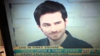 GMA Ouat cast interview and the second sneak peek [upl. by Leod]