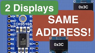 Solving I2C Address Conflicts  TCA9548A I2C Multiplexer [upl. by Euqinomahs]