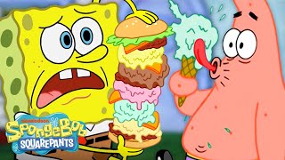 SpongeBobs COLDEST Food Moments 🥶  25 Minute Compilation  SpongeBob [upl. by Dehlia377]