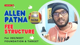 Allen Patna Fee Structure  Coaching For IITJEE amp NEET  Allen Coaching Patna [upl. by Cinamod]