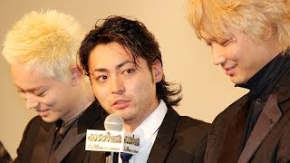 山田孝之「飛ぶ鳥しか落とさない」 綾野剛と互いに絶賛 「闇金ウシジマくん Part2」完成披露試写会1 Ushijima the Loan Shark Part 2 movie [upl. by Rialb]