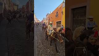 Tradicional Cabalgata a Terreros sanmigueldeallende Guanajuato mexico [upl. by Biles]