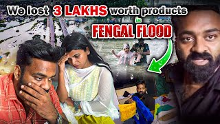 வீட்டுக்குள்ள Full ah தண்ணி வந்துடுச்சு😢😱  Total collapse 😭 vlog flood cyclone [upl. by Lachlan]