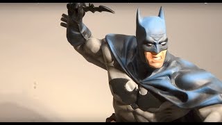 Custom Batman on a Gargoyle Statue Blue and Grey [upl. by Shani]