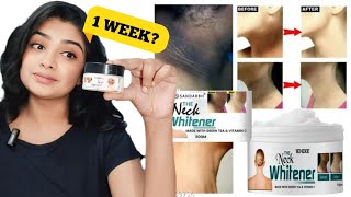 🔴🔥I TRIED NECK WHITENING CREAM  TAMIL [upl. by Iluj113]