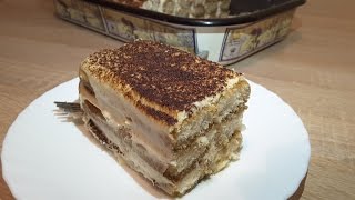 TIRAMISU  recept po kojem mogu pripremati i djeca  engltr [upl. by Eiramlatsyrk]