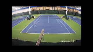 John and Fay Menard YMCA Tennis Court 5 Live Stream [upl. by Wystand]