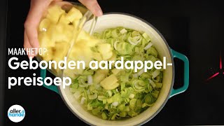 Gebonden aardappelpreisoep  Recept  Allerhande [upl. by Thinia]