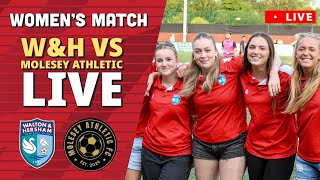 WampH Women vs Molesey Athletic Women  LIVE [upl. by Lala42]