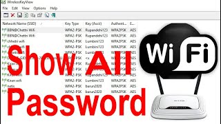 Show All WiFi Password With in Minutes [upl. by Eamon]