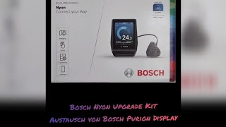 Tausch vom Bosch Purion zum Bosch Nyon Display [upl. by Antony]