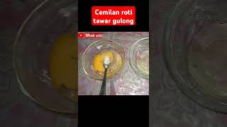 Bikin cemilan dari roti tawar gulong uenakkk part2 [upl. by Edna19]