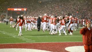 quotJump Aroundquot at Camp Randall Nov 15 2014 Wisconsin Badgers vs Nebraska Cornhuskers [upl. by Onyx]