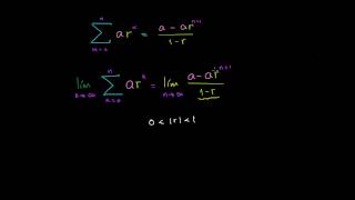 Suma de una serie geométrica infinita [upl. by Uos]