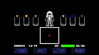 StorySwap Genocide Asriel dreemurr戦undertale fangame 日本語字幕追加 [upl. by Wellington]