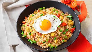 How To Make Egg Fried Rice [upl. by Necaj]