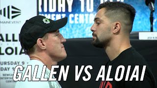 🚨 PAUL GALLEN V JOSH ALOIAI FULL PRESS CONFERENCE 🚨 FIGHT DETAILS REVEALED  BOXING  FOX SPORTS [upl. by Jamnes]