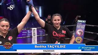 Bediha TACYILDIZ vs Fatane BAHMANI Profesyonel Muay Thai Maçı TV 85 [upl. by September]