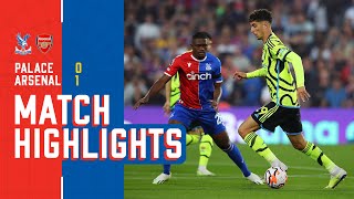 Match Highlights Crystal Palace 01 Arsenal [upl. by Oreves]