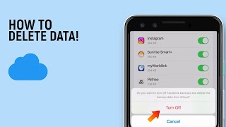 How To Delete Data From iCloud Backup 2023 easy [upl. by Sawtelle]