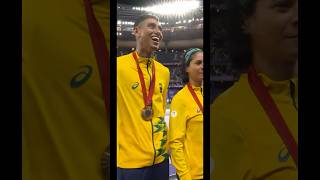 OURO NA HORA CERTA 😍 olimpiadas paralimpico medalha [upl. by Nov]