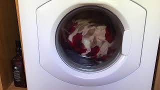 Hotpoint Aquarius WD 420 Programme K Fast Wash 30 [upl. by Ferrel]