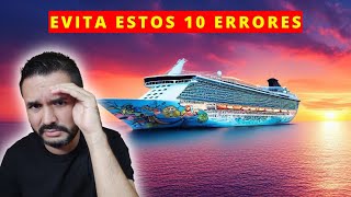 Consejos CRUCIALES para tu PRIMER CRUCERO en 2024  EVITA estos 10 ERRORES [upl. by Nyliuqcaj]