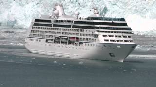 Oceania Cruises Regatta at and around the Hubbard Glacier [upl. by Adora]