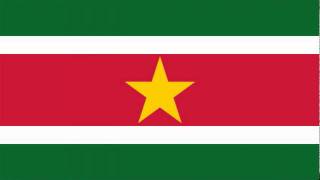 Suriname God zij met ons Suriname [upl. by Yarehs]