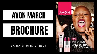 NEW AVON UK MARCH 2024 BROCHURE Avon brochure [upl. by Aeslehs960]