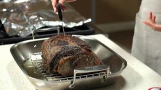 The Secret to Perfectly Cooked Roast Beef [upl. by Etteyafal]