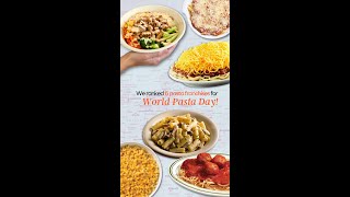 Ranking 6 Pastas from 6 Franchises on World Pasta Day [upl. by Kristo]