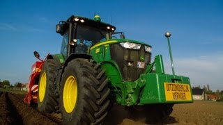 NIEUW  John Deere 7280R met Grimme Exacta  Ver Eecke uit Izegem [upl. by Konyn153]