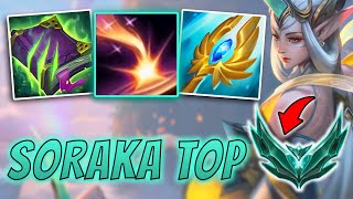 SORAKA TOP IN PLATINO  League of Legends ITA 4189 [upl. by Elah]