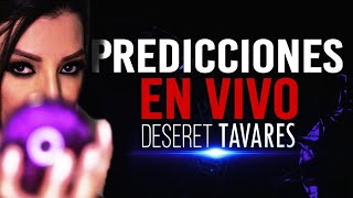 Predicciones en Vivo  Deseret Tavares [upl. by Bauer]