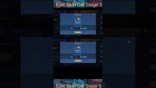 EPIC SKIN GIFT STAGE 5 mobilelegends mlbb anniversary anniversarygiveaway epicskingiveaway [upl. by Ainegue]