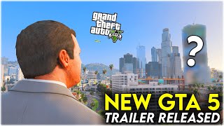 NEW GTA 5 Trailer Released 😱  Realistic Graphics New Gameplay 😍  10 Things You Dont Know [upl. by Tavi]