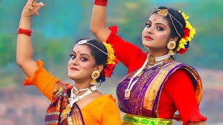 Tomake Valobese Kothay Jabo Sese Dance Cover♥ Tansener Tanpura Anusri Rakhi  Folk Creation Dance [upl. by Bach]