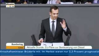 Besteuerung von Diesel  Bundestagsdebatte am 14042011 [upl. by Bruner]