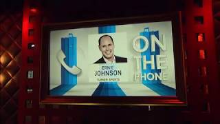 CBS NCAA Host Ernie Johnson on Mike Brey Wanting To Punch Him Out  4218 [upl. by Nonnaihr]