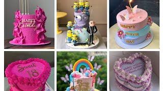 50 cake ideas for birthday parties birthday cake designs [upl. by Lancey602]