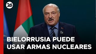 🚨 Bielorrusia presenta nueva doctrina militar que incluye por primera vez el uso de armas nucleares [upl. by Ocsinarf]