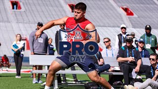 Seth MacKellar Pro Day  Arizona Football [upl. by Dyanna]