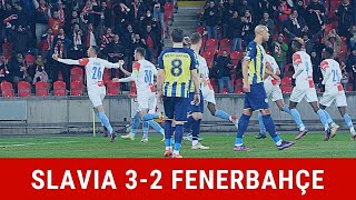 Slavia Praha vs Fenerbahçe Stadium Atmosphere amp Highlights [upl. by Sena]